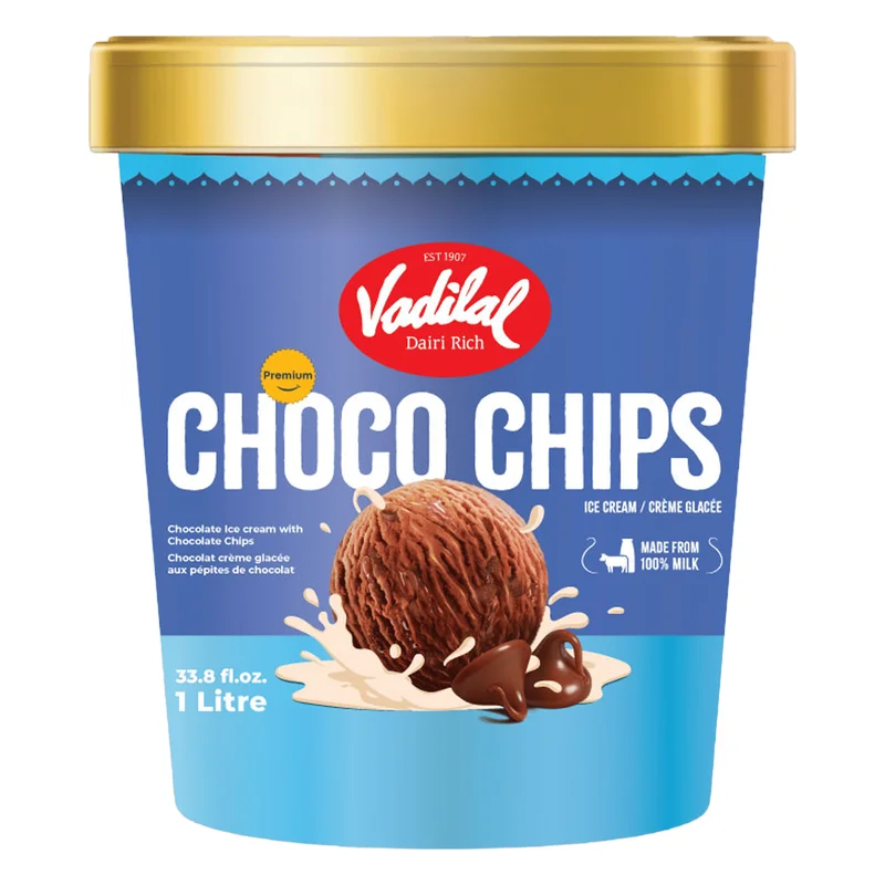 Vadilal Chocolate Chips Ice Cream