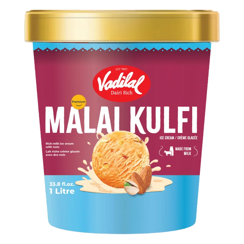 Vadilal Malai Kulfi Ice Cream