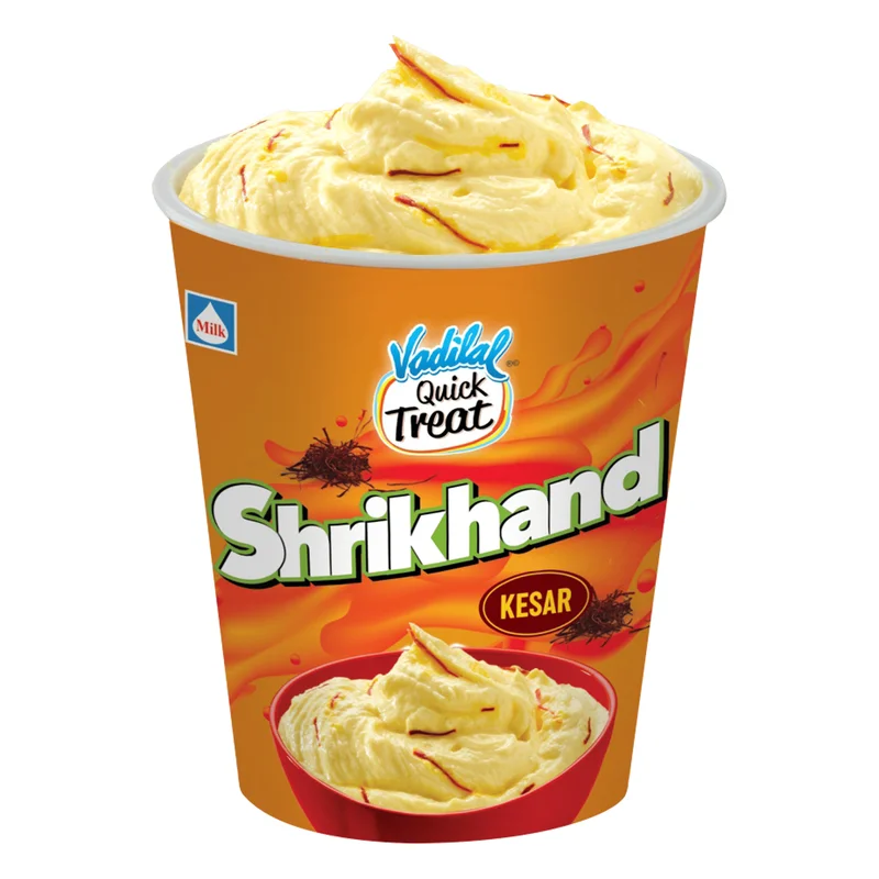 Vadilal Quick Treat Kesar Shrikhand
