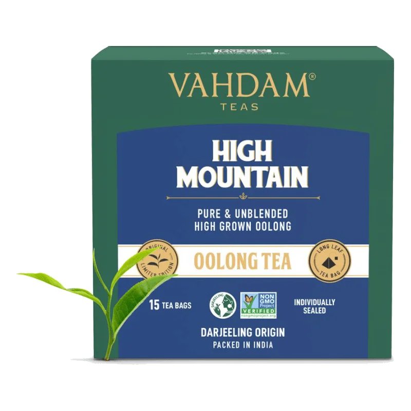 Vahdam High Mountain Long Leaf Oolong Tea