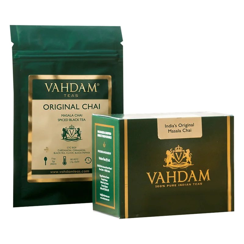 Vahdam Original Masala Spiced Black Tea