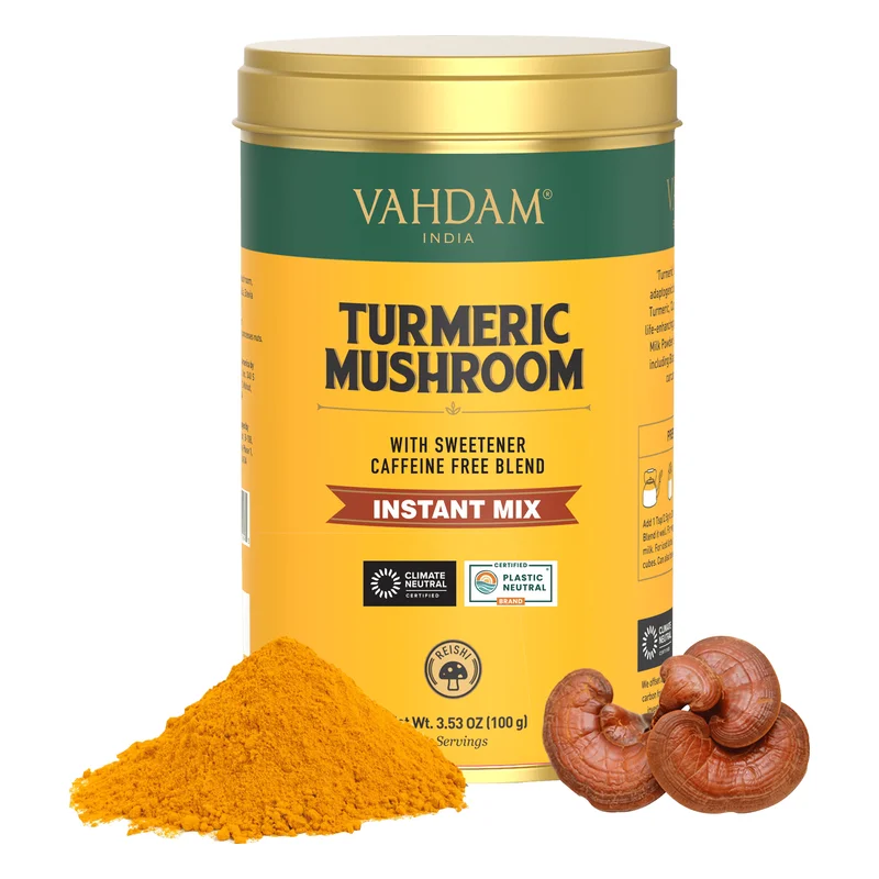 Vahdam Turmeric Mushroom Instant Mix