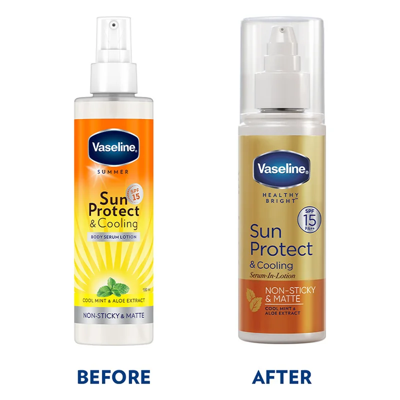 Vaseline Summer SPF 15 Body Serum Lotion