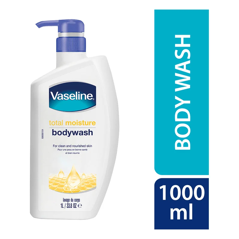 Vaseline Total Moisture Body Wash