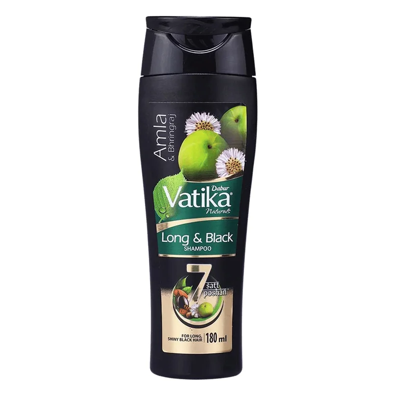 Vatika Amla Long & Black Shampoo