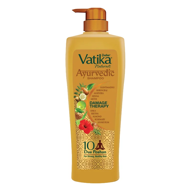 Vatika Ayurvedic Damage Therapy Shampoo