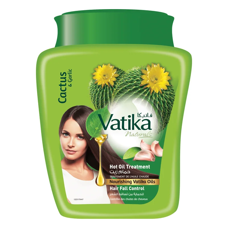 Vatika Naturals Cactus & Garlic Hot Oil Treatment