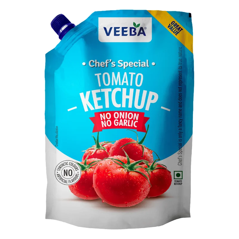 Veeba Chef's Special Tomato Ketchup - No Onion & Garlic