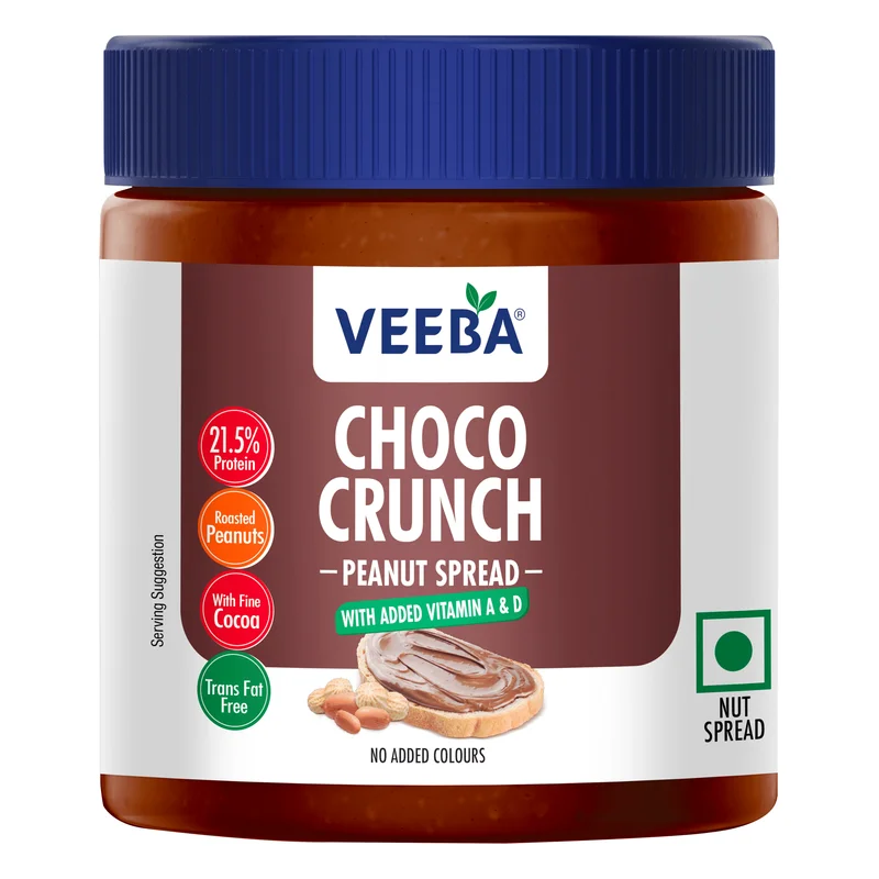 Veeba Choco Crunch Peanut Spread