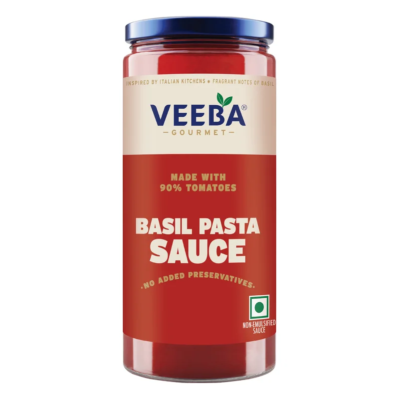 Veeba Gourmet Basil Pasta Sauce