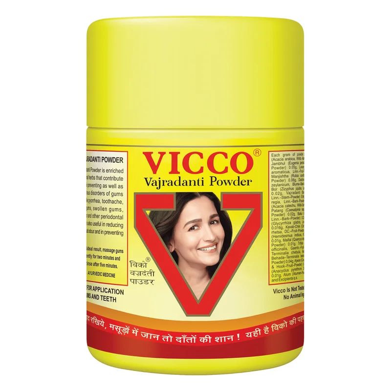 Vicco Vajradanti Ayurvedic Tooth Powder