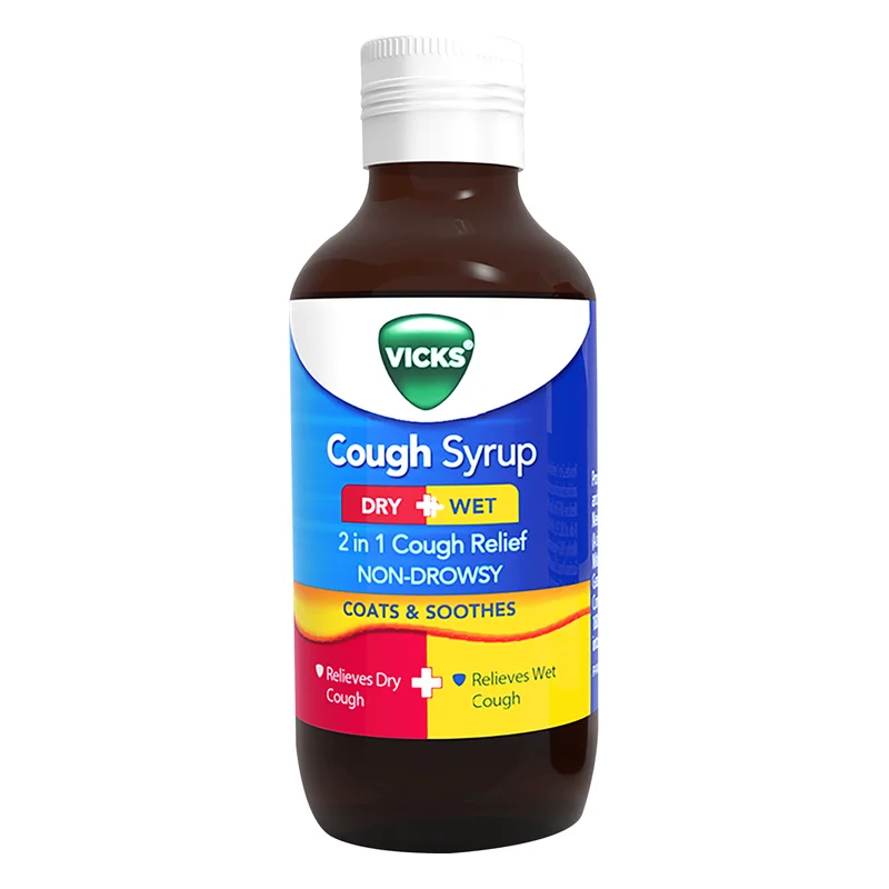 Vicks Dry + Wet Cough Syrup