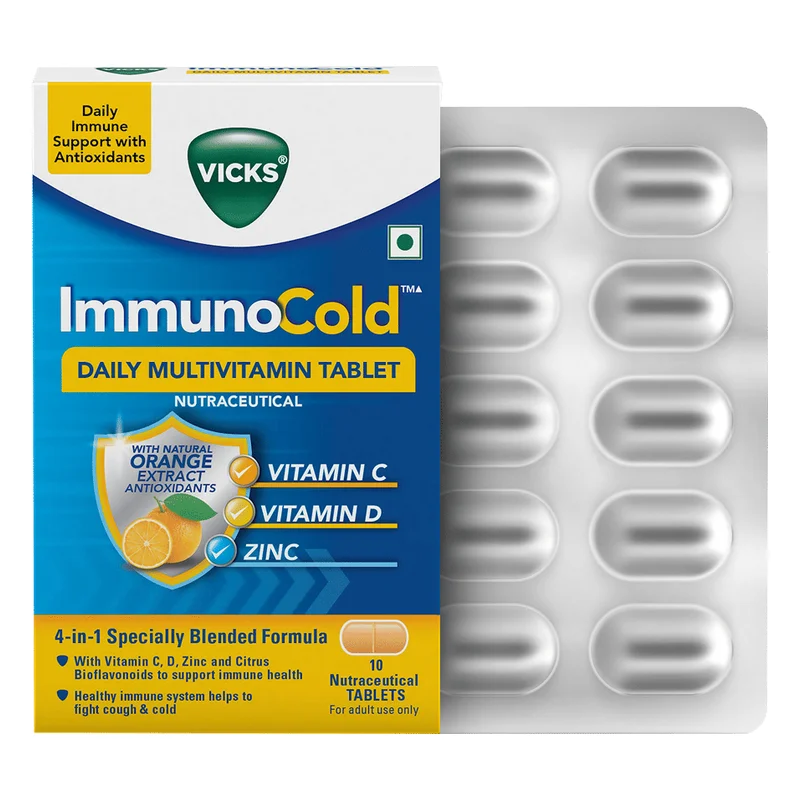 Vicks ImmunoCold Daily Multivitamin Tablets