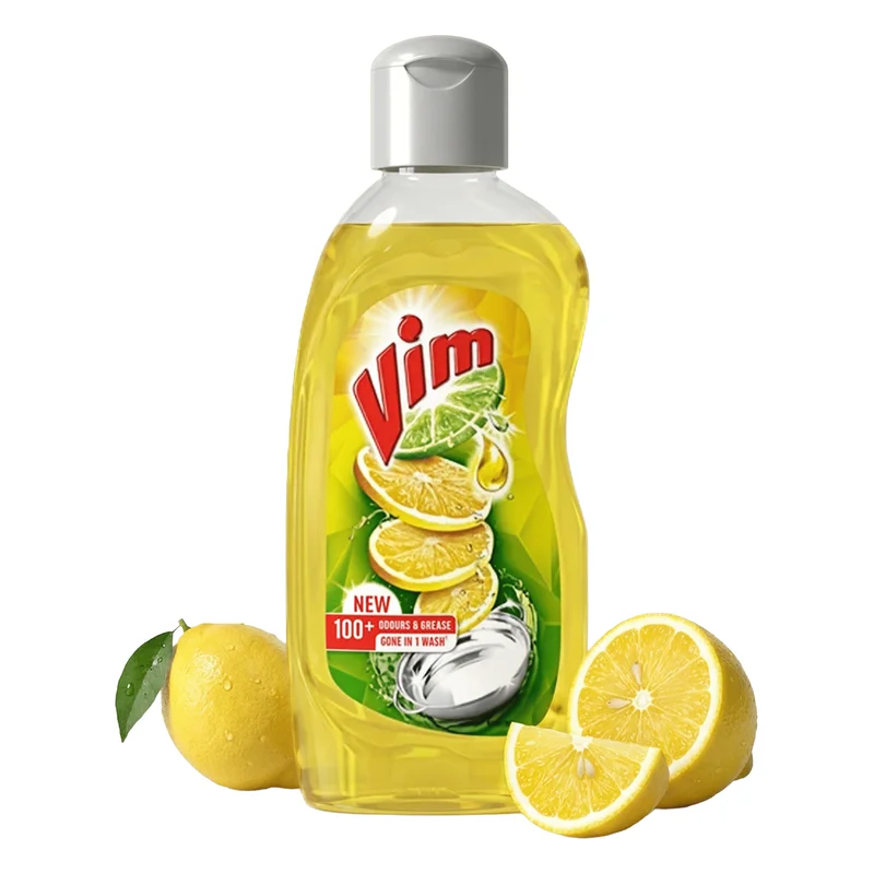 Vim Dishwash Liquid Gel - Lemon