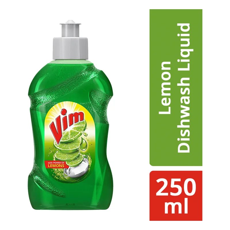 Vim Dishwash Liquid - Power of Lemons