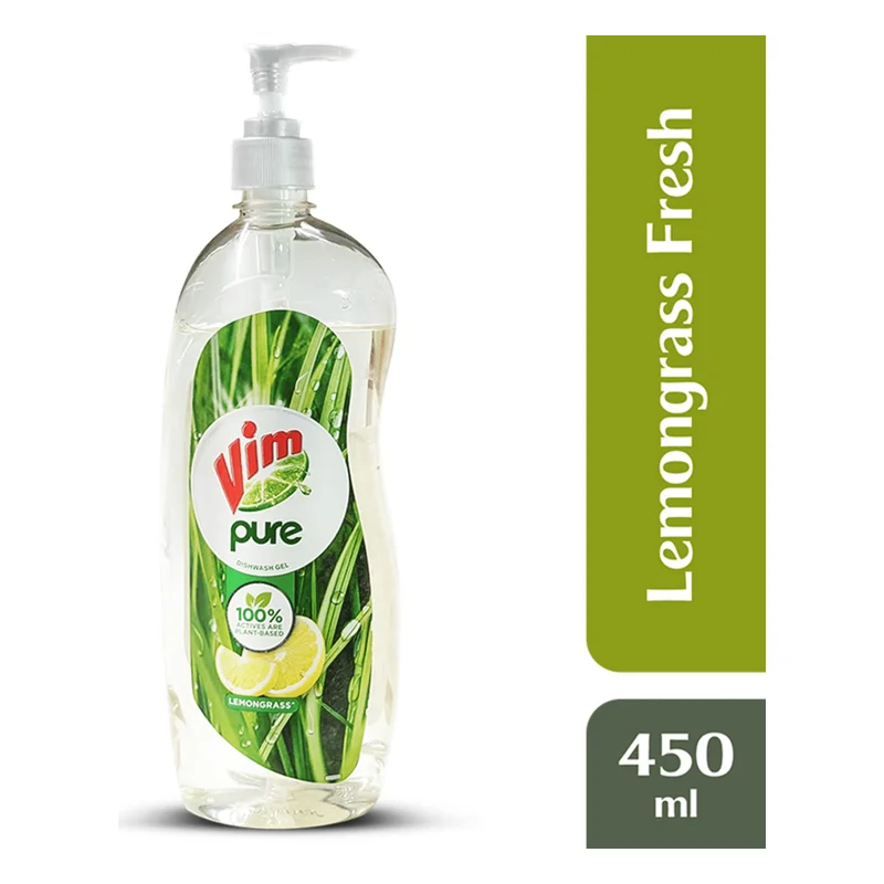 Vim Pure Lemongrass Dishwash Gel