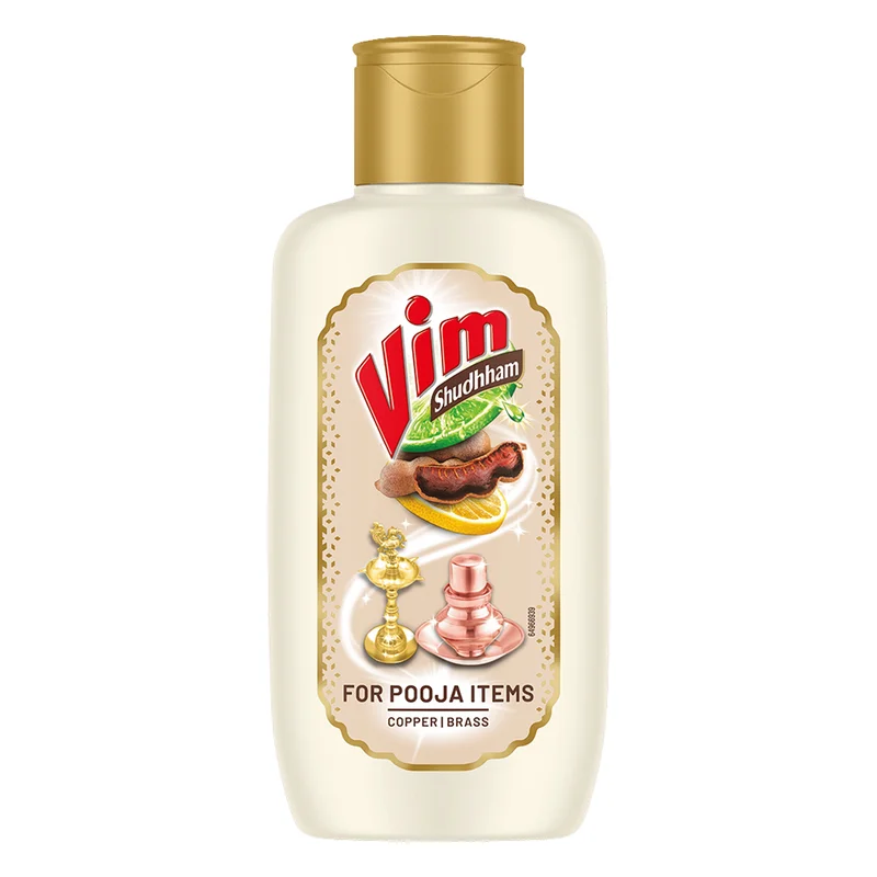 Vim Shudhham Metal Shine Gel - Lemon & Tamarind
