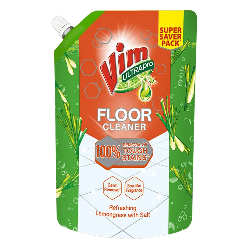 Vim UltraPro Floor Cleaner Refill Pouch - Lemongrass & Salt