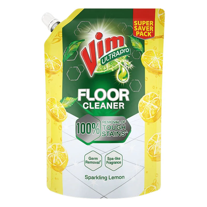 Vim UltraPro Floor Cleaner Refill Pouch - Sparkling Lemon