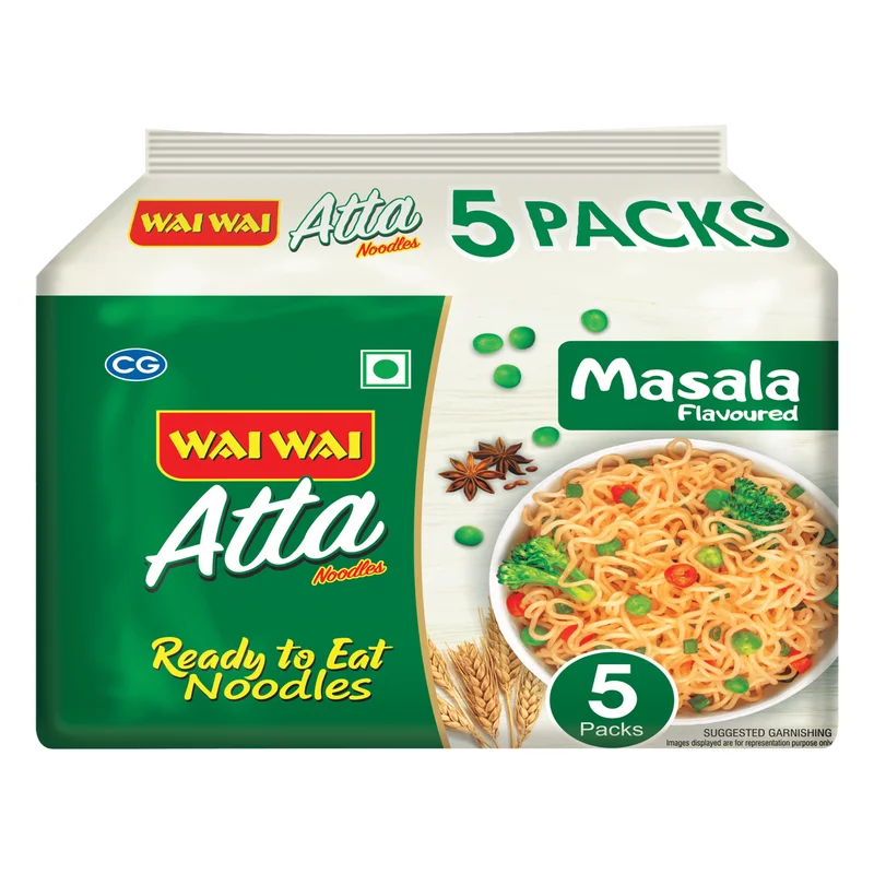 Wai Wai Atta Noodles - Masala