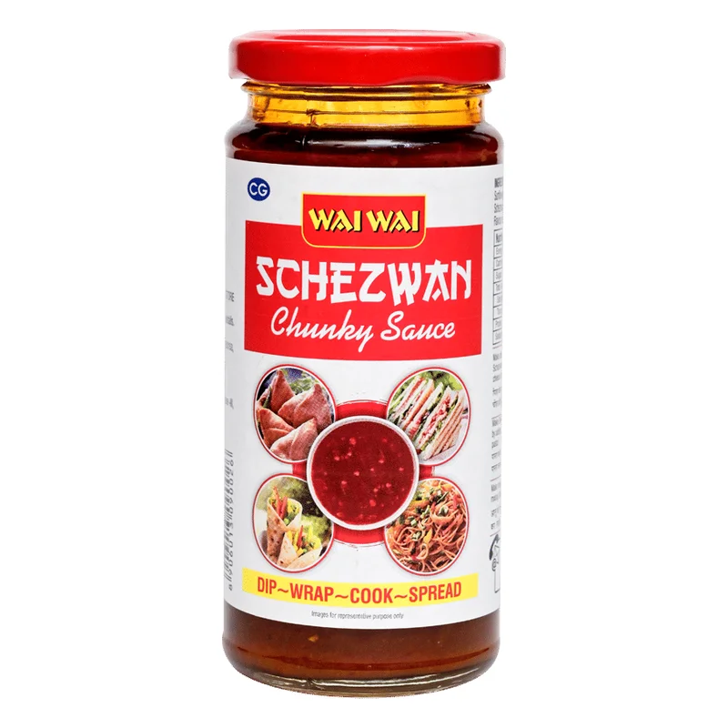 Wai Wai Chunky Schezwan Sauce