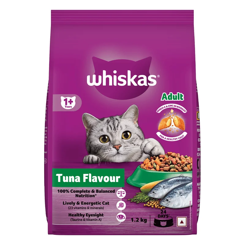 Whiskas Adult Dry Cat Food - Tuna