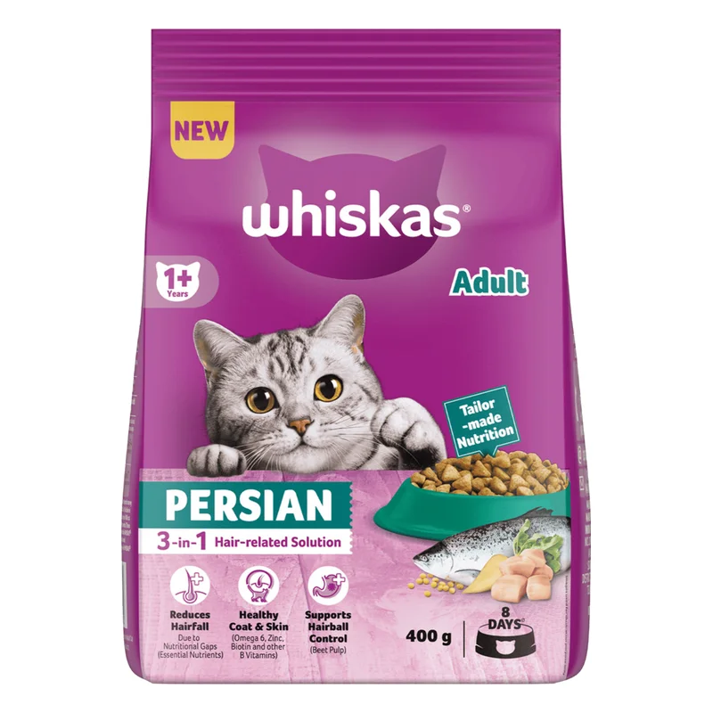 Whiskas Persian Adult Dry Cat Food