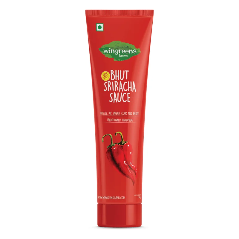 Wingreens Farms Bhut Sriracha Sauce