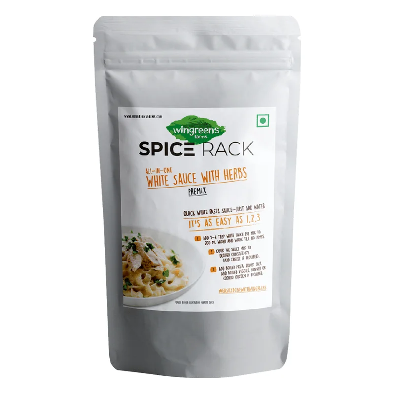 Wingreens Farms Spice Rack All-In-One White Sauce Premix