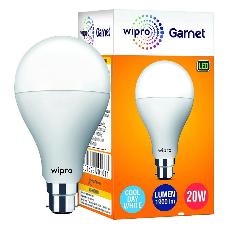 Wipro Garnet LED Bulb 20W Cool Day White