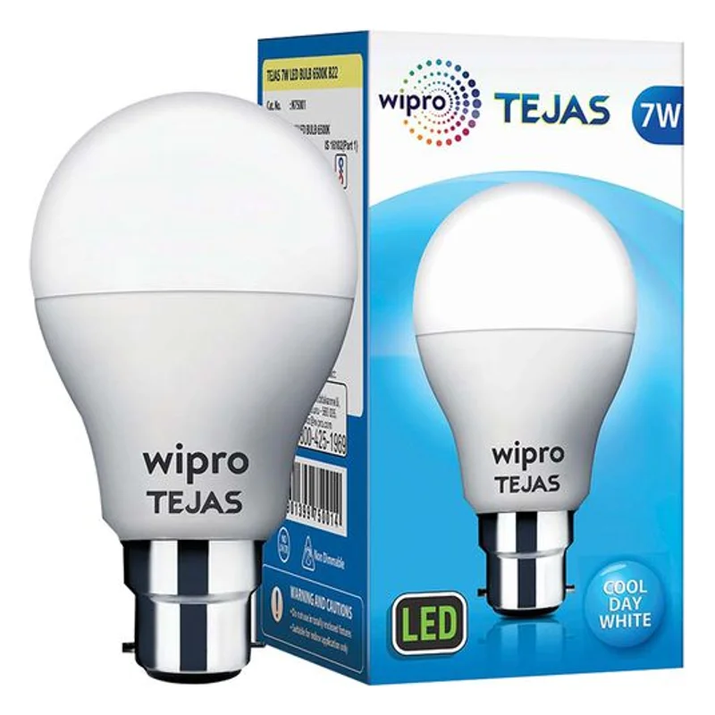 Wipro Tejas LED Bulb 7W Cool Day White