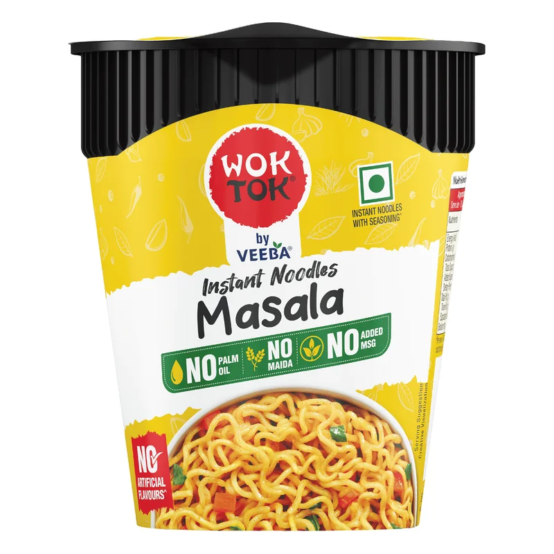 Wok Tok Masala Instant Cup Noodles