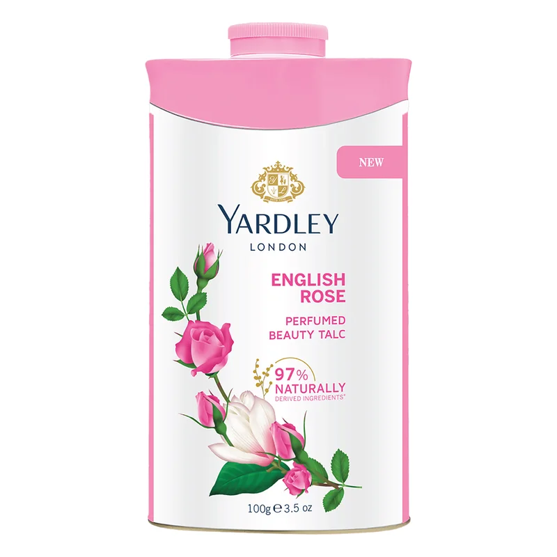 Yardley London English Rose Perfumed Talc