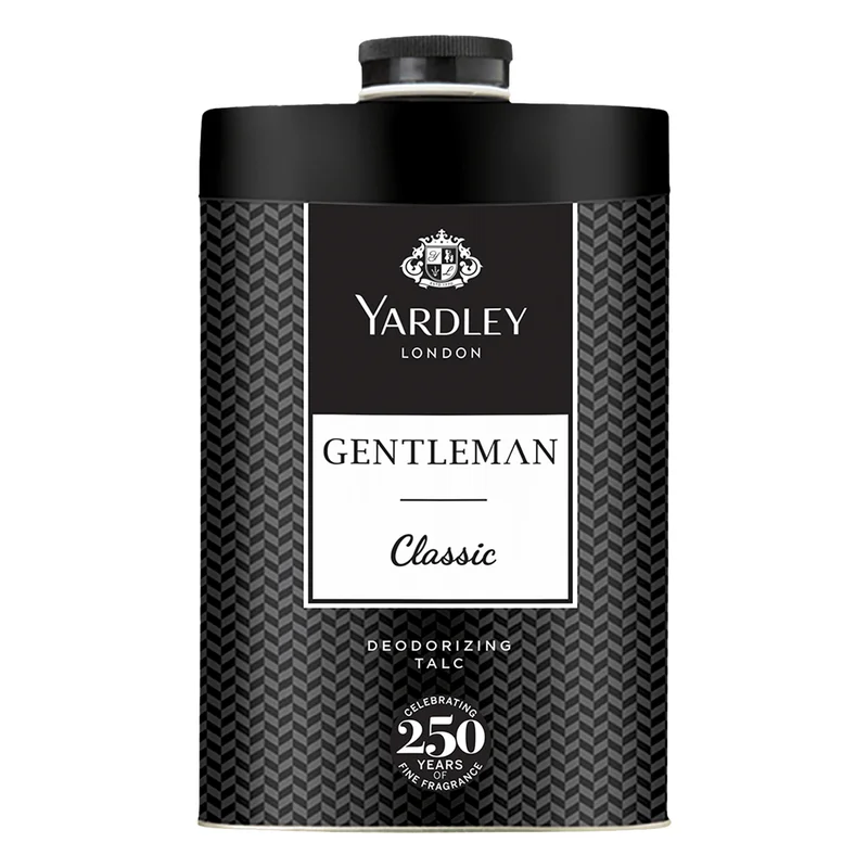 Yardley London Gentleman Classic Deodorizing Talc for Men