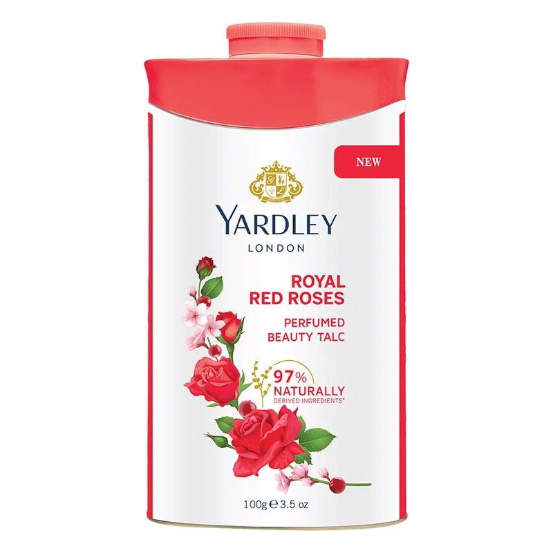 Yardley London Royal Red Roses Perfumed Talc