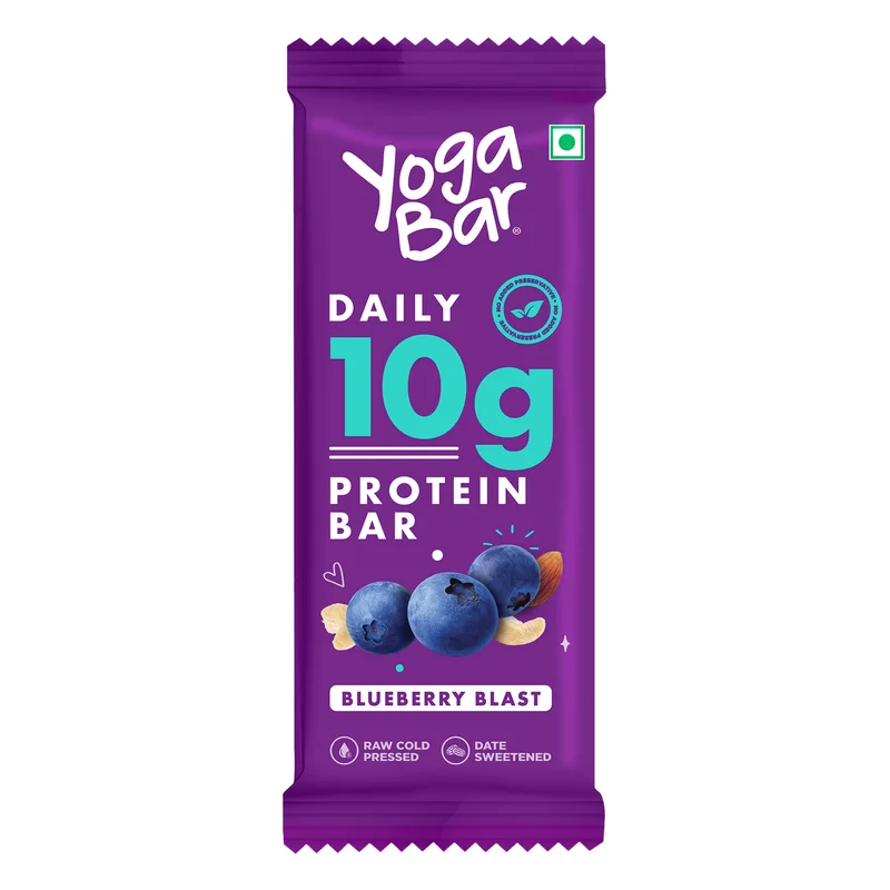 Yoga Bar 10g Protein Bar - Blueberry Blast