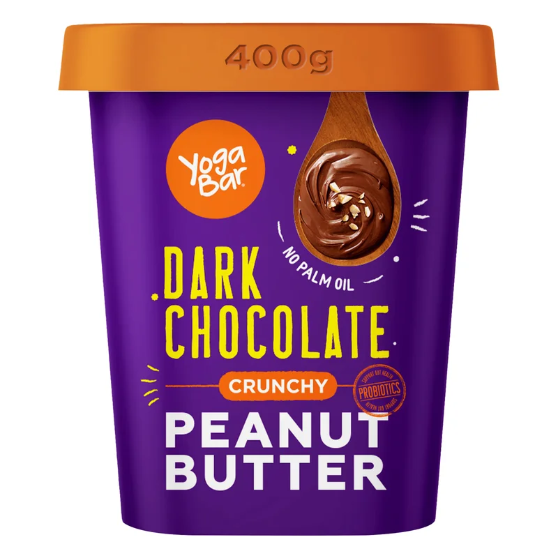 Yoga Bar Dark Chocolate Peanut Butter - Crunchy