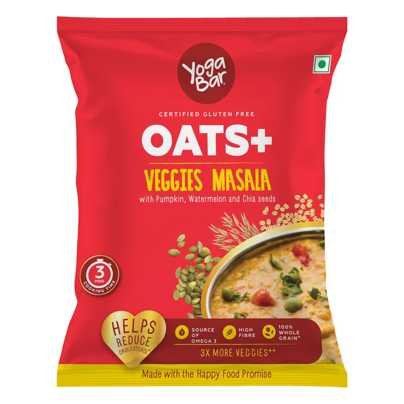 Yoga Bar Oats+ - Veggies Masala