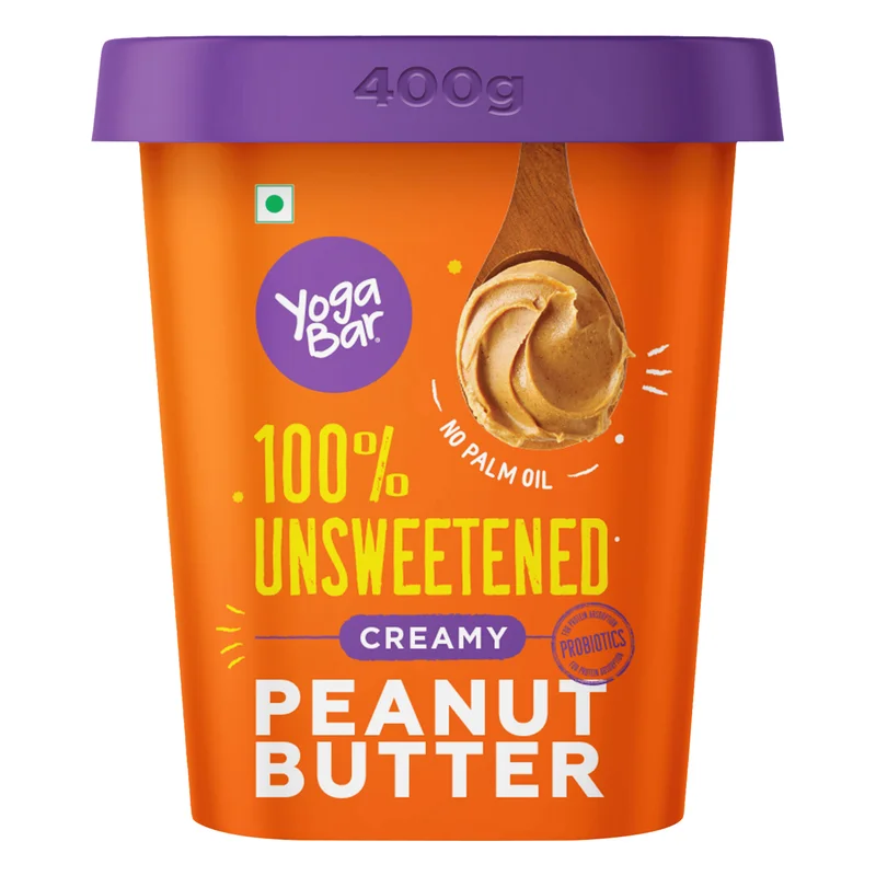 Yoga Bar Peanut Butter - Creamy, Unsweetened