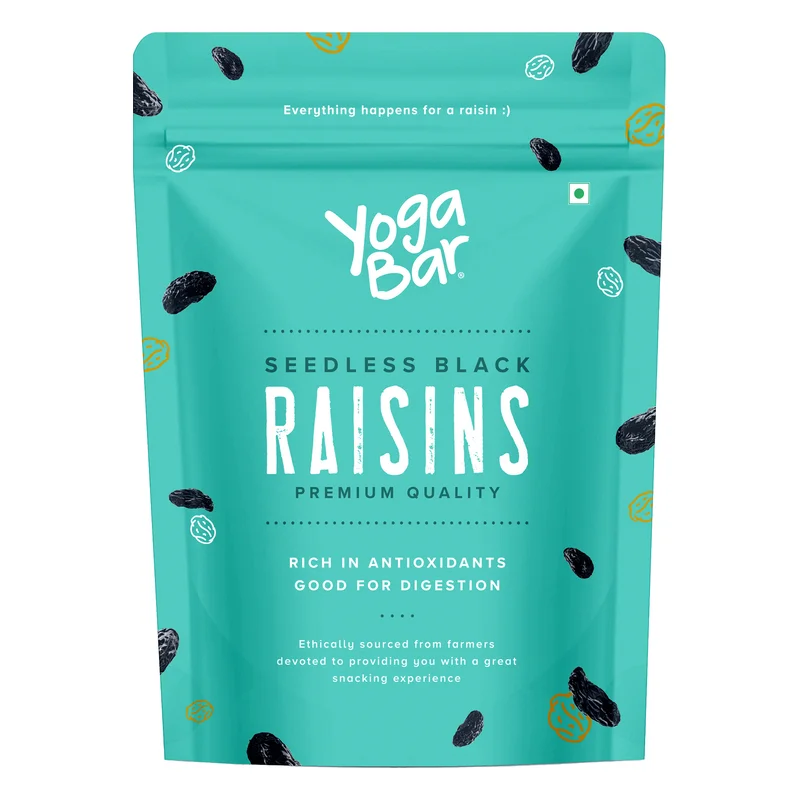Yoga Bar Seedless Black Raisins