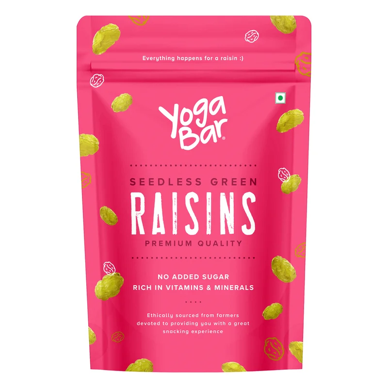 Yoga Bar Seedless Green Raisins
