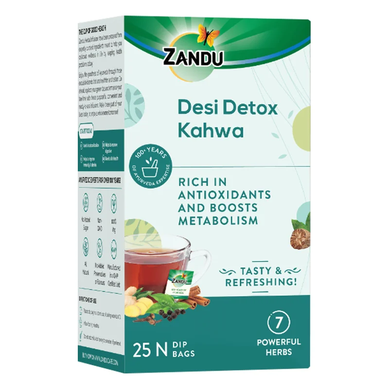 Zandu Desi Detox Kahwa Tea