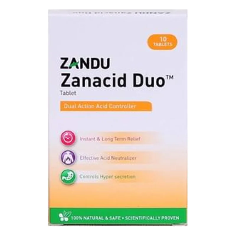 Zandu Zanacid Duo Tablets