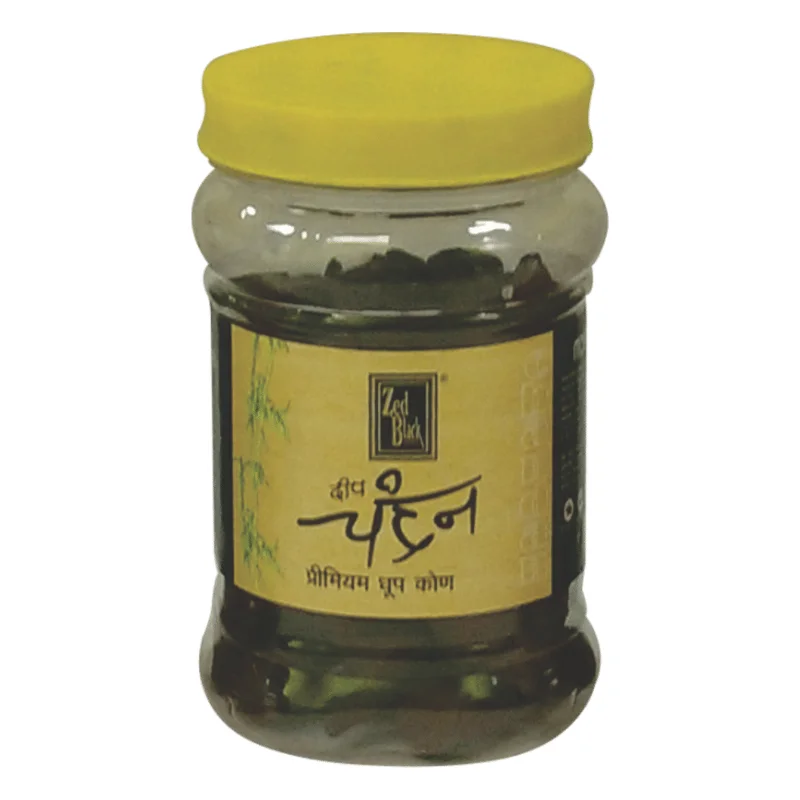 Zed Black Chandan Dhoop Cones