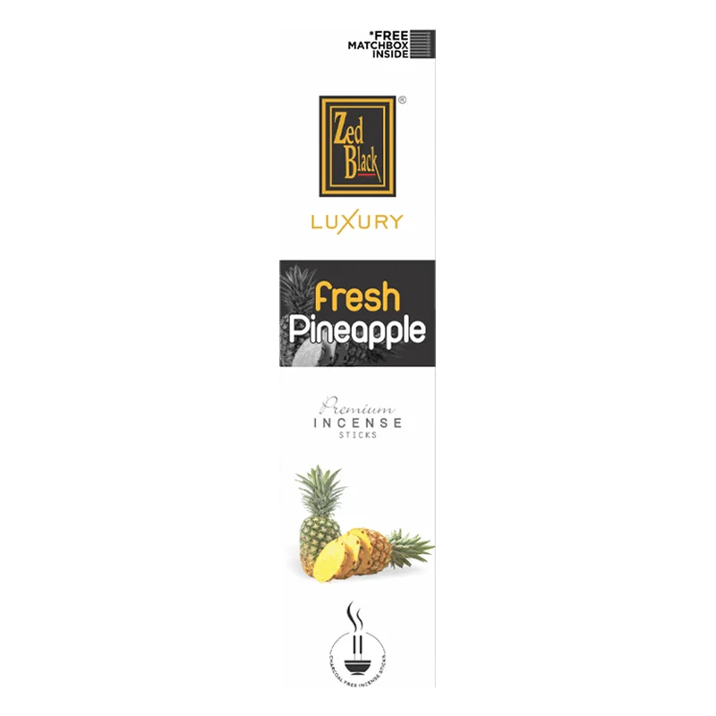 Zed Black Pineapple Incense Sticks