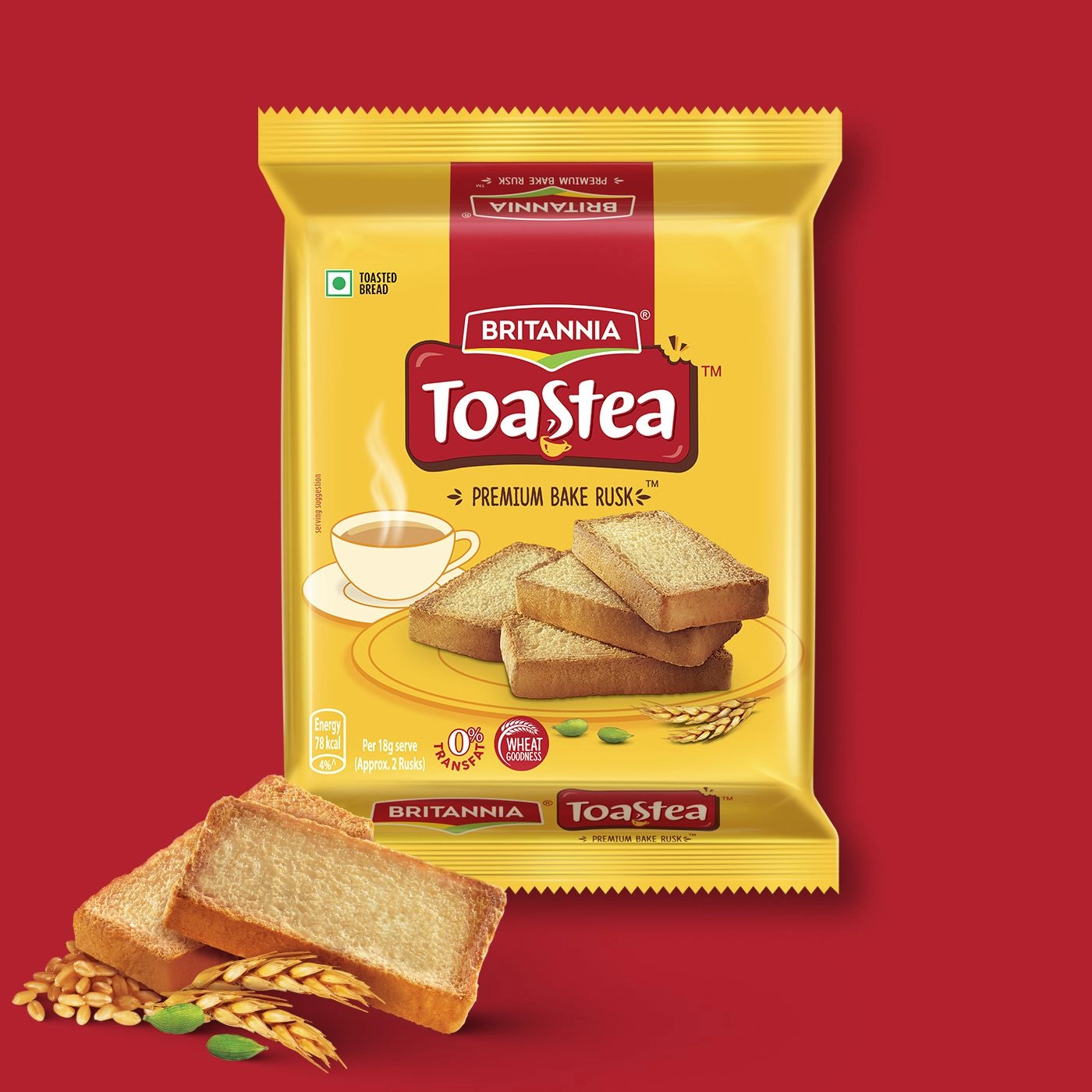 Britannia Toastea Elaichi Rusk