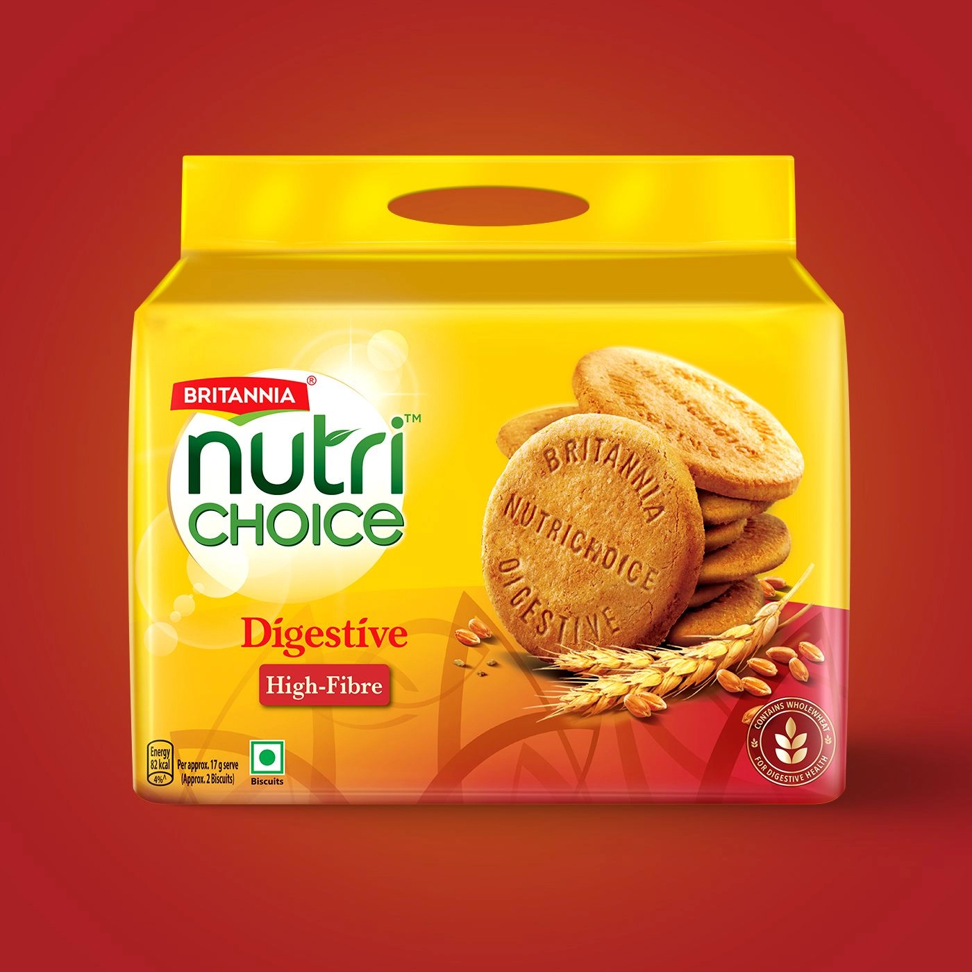 Britannia NutriChoice Digestive High Fibre Biscuits