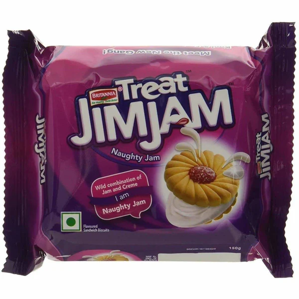 Britannia Treat Jim Jam Wafer - Chocolate