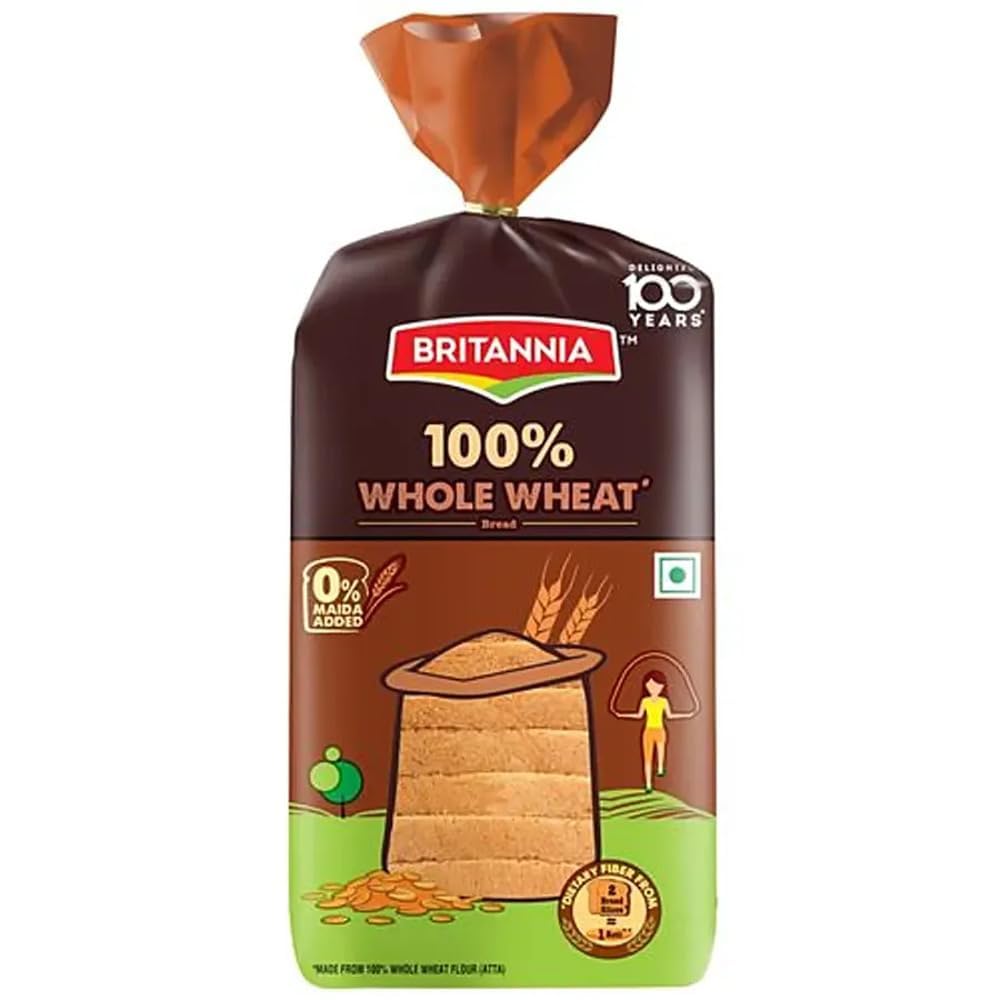 Britannia Zero Maida Whole Wheat Bread