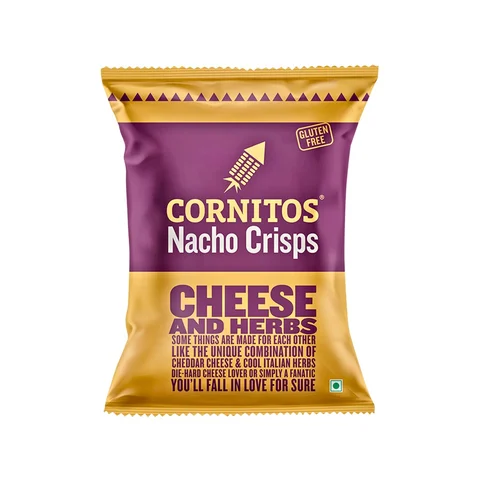 Cornitos Cheese & Herbs Nacho Crisps